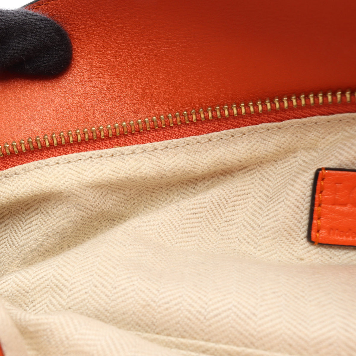 パズルバッグ ミディアム 2WAY ハンドバッグ レザー オレンジ ロエベ バッグ LOEWE