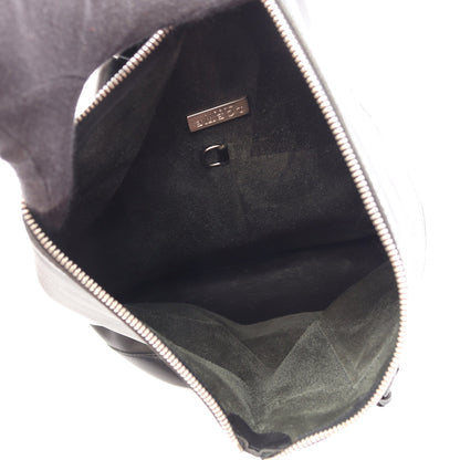 ANTON アントン ボディバッグ レザー ボディバッグ レザー ブラック ロエベ バッグ LOEWE