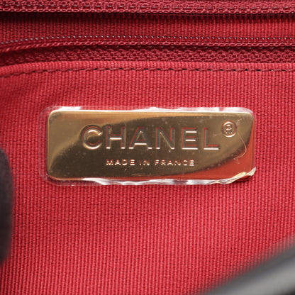 19 ディズヌフ マトラッセ コンビ金具 2WAY チェーンショルダーバッグ ラムスキン ブラック シャネル バッグ CHANEL