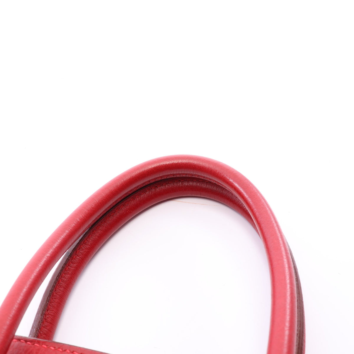 バーキン35 ルージュヴィフ ハンドバッグ トリヨンクレマンス レッド ゴールド金具 □I刻印 エルメス バッグ HERMES