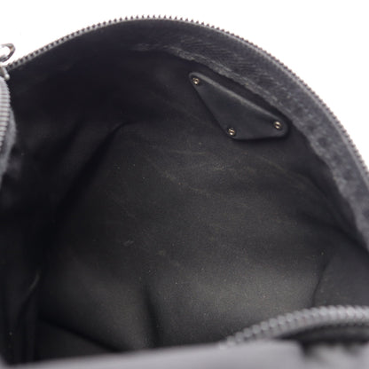 VERA SPORT ショルダーバッグ ナイロン レザー ブラック プラダ バッグ PRADA