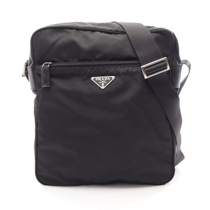VERA SPORT ショルダーバッグ ナイロン レザー ブラック プラダ バッグ PRADA
