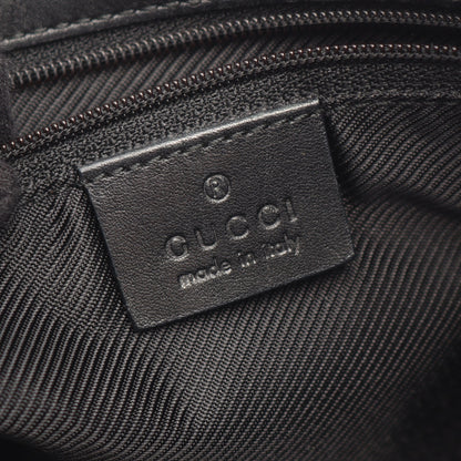 GGキャンバス ショルダーバッグ トートバッグ キャンバス レザー ブラック グッチ バッグ GUCCI