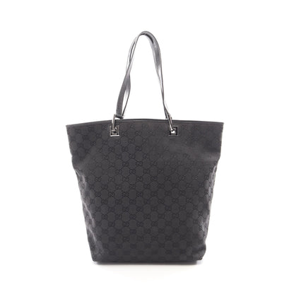 GGキャンバス ショルダーバッグ トートバッグ キャンバス レザー ブラック グッチ バッグ GUCCI