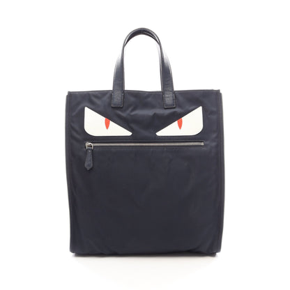バッグバグズ モンスター ハンドバッグ トートバッグ ナイロン レザー ネイビー マルチカラー フェンディ バッグ FENDI