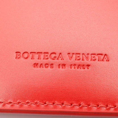 クラッチバッグ レザー レッド ボッテガヴェネタ バッグ BOTTEGA VENETA