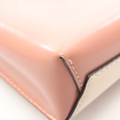 MUSEO NANO ミュゼオ ナノ 2WAY ハンドバッグ レザー ライトベージュ マルチカラー マルニ バッグ MARNI