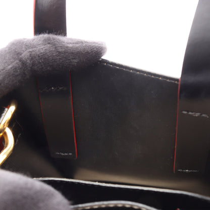 MUSEO NANO ミュゼオ ナノ 2WAY ハンドバッグ レザー ライトベージュ マルチカラー マルニ バッグ MARNI