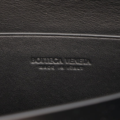 クラッチバッグ レザー ブラック ボッテガヴェネタ バッグ BOTTEGA VENETA