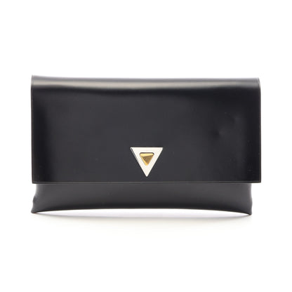 クラッチバッグ レザー ブラック ボッテガヴェネタ バッグ BOTTEGA VENETA