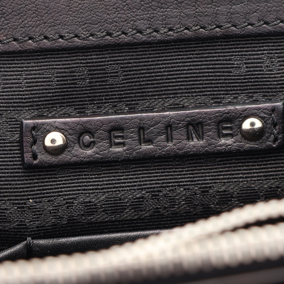 ブギーバッグ ハンドバッグ レザー ブラック セリーヌ バッグ CELINE