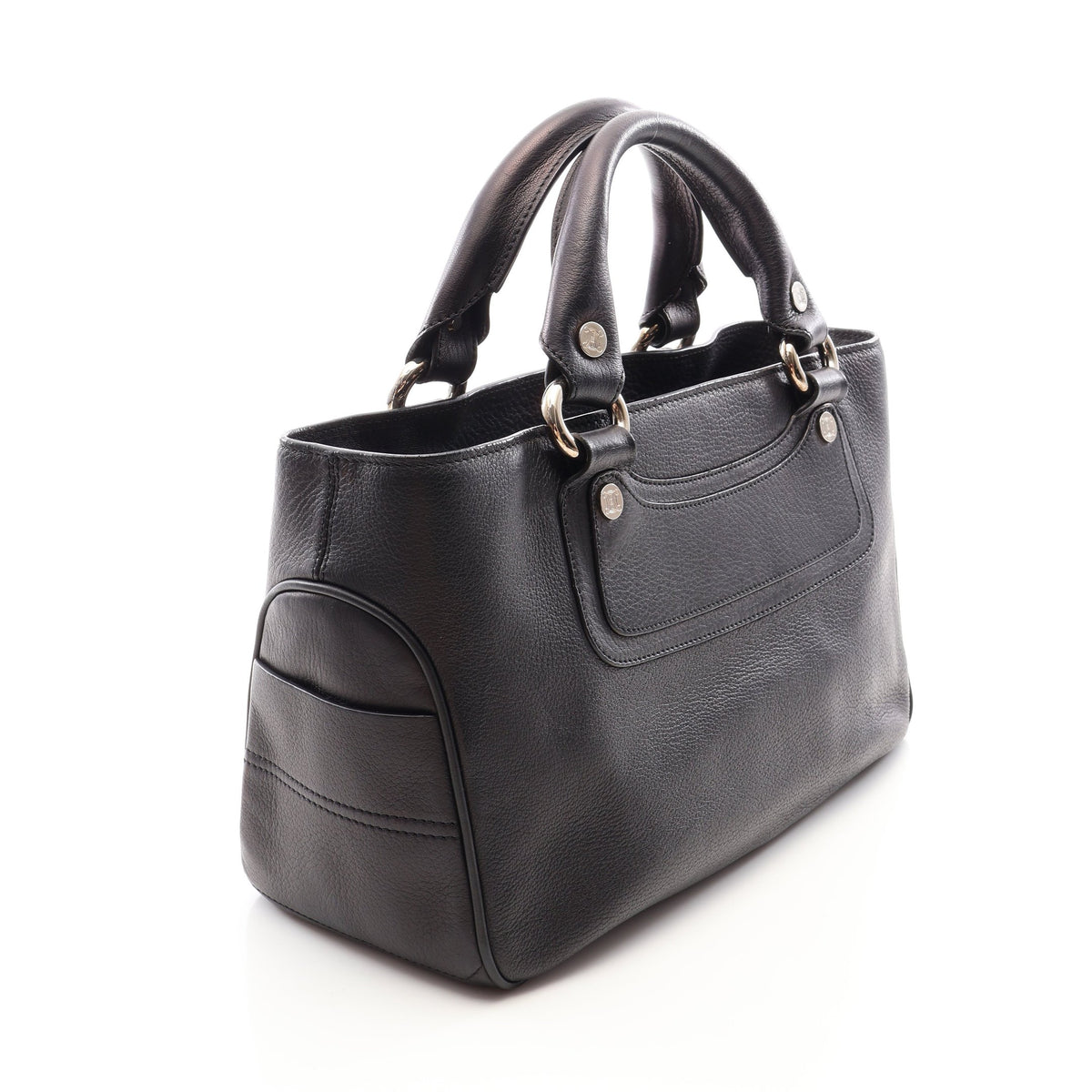 ブギーバッグ ハンドバッグ レザー ブラック セリーヌ バッグ CELINE