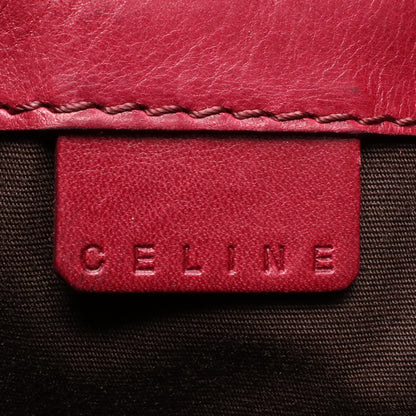 ショルダーバッグ レザー ピンクレッド セリーヌ バッグ CELINE