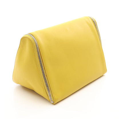 クラッチバッグ レザー イエロー ボッテガヴェネタ バッグ BOTTEGA VENETA