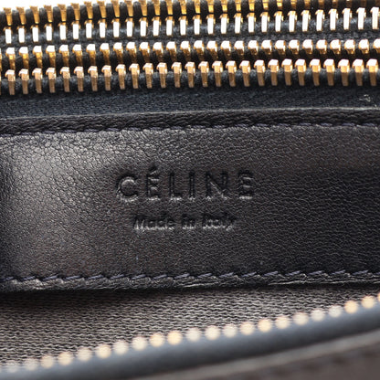 TRIO SMALL トリオ スモール ショルダーバッグ レザー ブラック セリーヌ バッグ CELINE