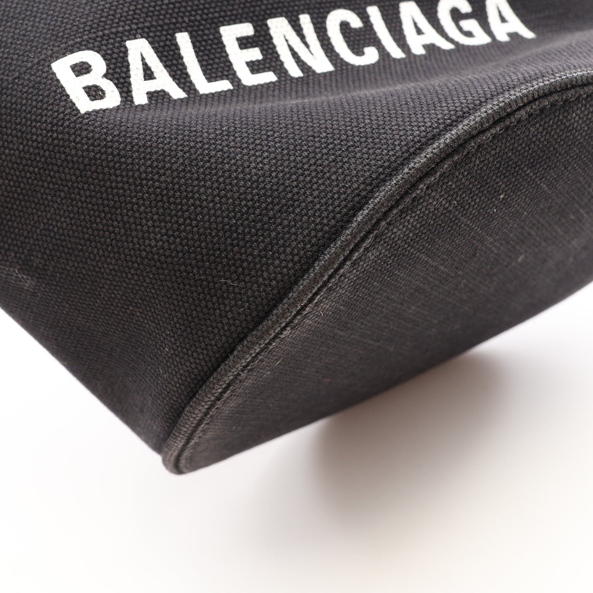 Wave XS 2WAY ハンドバッグ キャンバス ブラック バレンシアガ バッグ BALENCIAGA