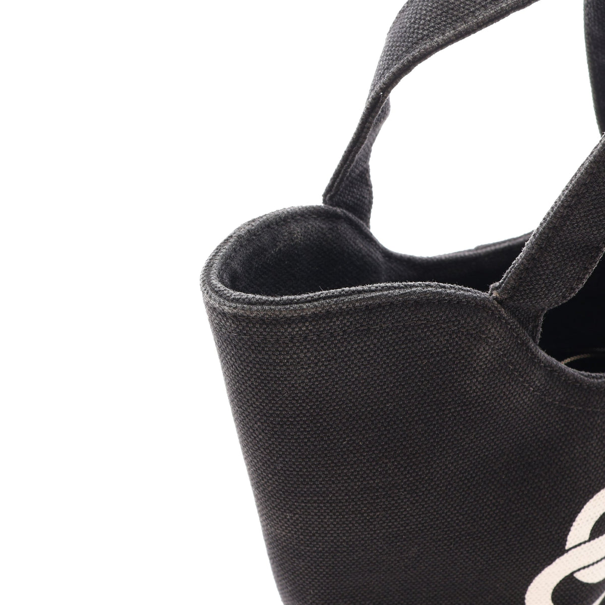 Wave XS 2WAY ハンドバッグ キャンバス ブラック バレンシアガ バッグ BALENCIAGA