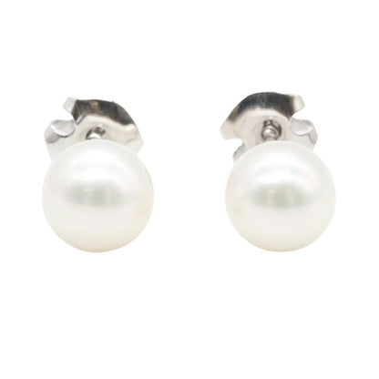 パール ピアス ピアス K18WG パール ホワイトゴールド ホワイト タサキ