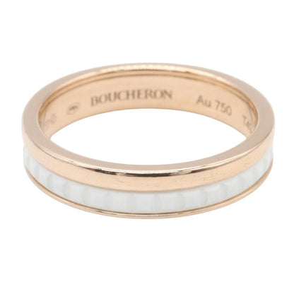 キャトル ホワイト リング リング 指輪 K18PG セラミック ピンクゴールド ホワイト ブシュロン アクセサリー Boucheron