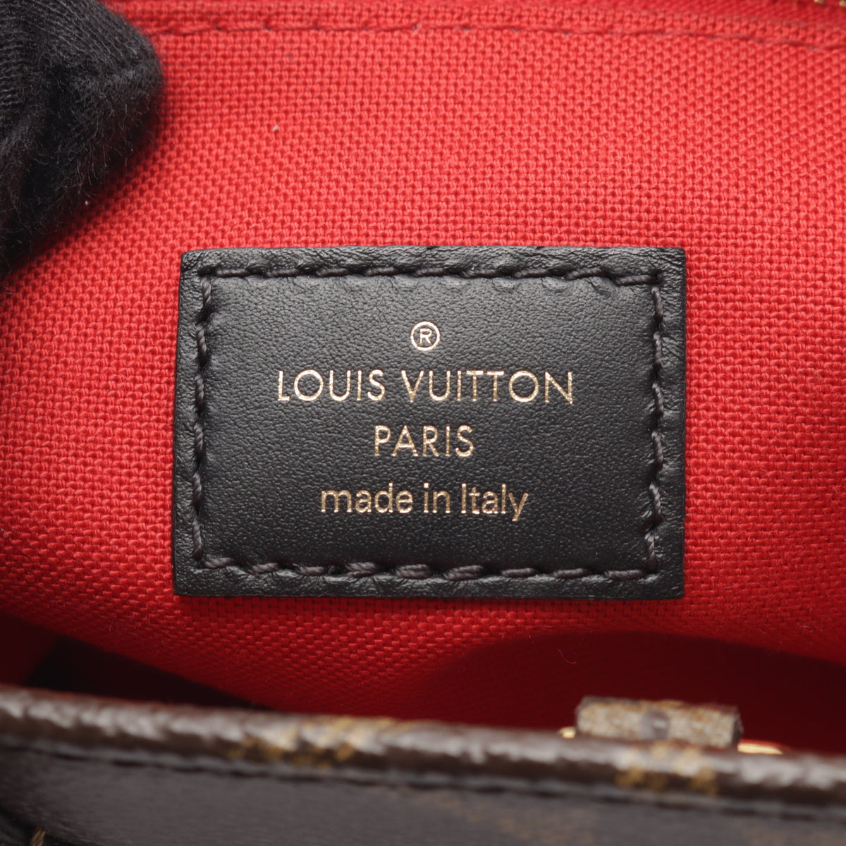オンザゴーPM モノグラムジャイアント リバース 2WAY ハンドバッグ PVC ブラウン ベージュ ルイヴィトン バッグ LOUIS VUITTON