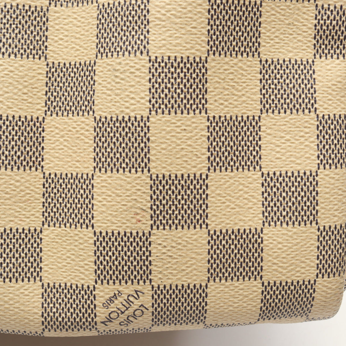 スピーディ バンドリエール 30 ダミエアズール ハンドバッグ PVC レザー ホワイト ルイヴィトン バッグ LOUIS VUITTON