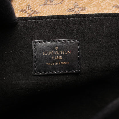 ポシェット メティス MM モノグラムリバース 2WAY ハンドバッグ PVC レザー ブラウン ブラック ルイヴィトン バッグ LOUIS VUITTON