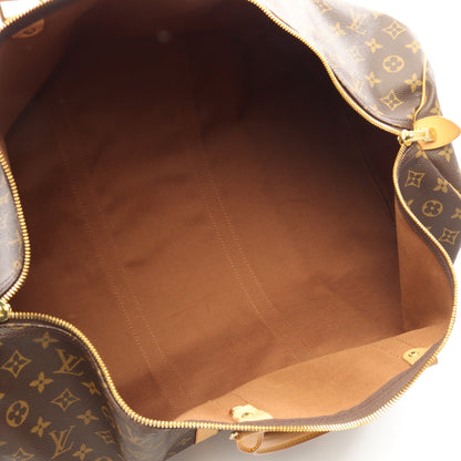 キーポル60 モノグラム ボストンバッグ PVC レザー ブラウン ルイヴィトン バッグ LOUIS VUITTON