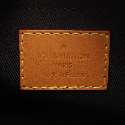 LOUIS VUITTON × NIGO ミニ ソフトトランク ダミエジャイアント ショルダーバッグ PVC レザー ブラウン ルイヴィトン