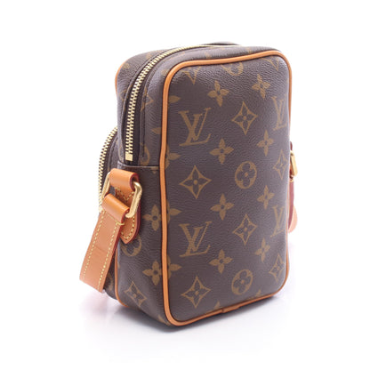 アマゾン モノグラム ショルダーバッグ PVC レザー ブラウン ルイヴィトン バッグ LOUIS VUITTON