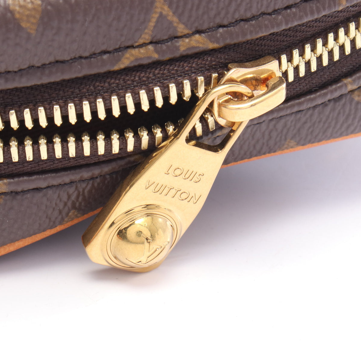 アマゾン モノグラム ショルダーバッグ PVC レザー ブラウン ルイヴィトン バッグ LOUIS VUITTON