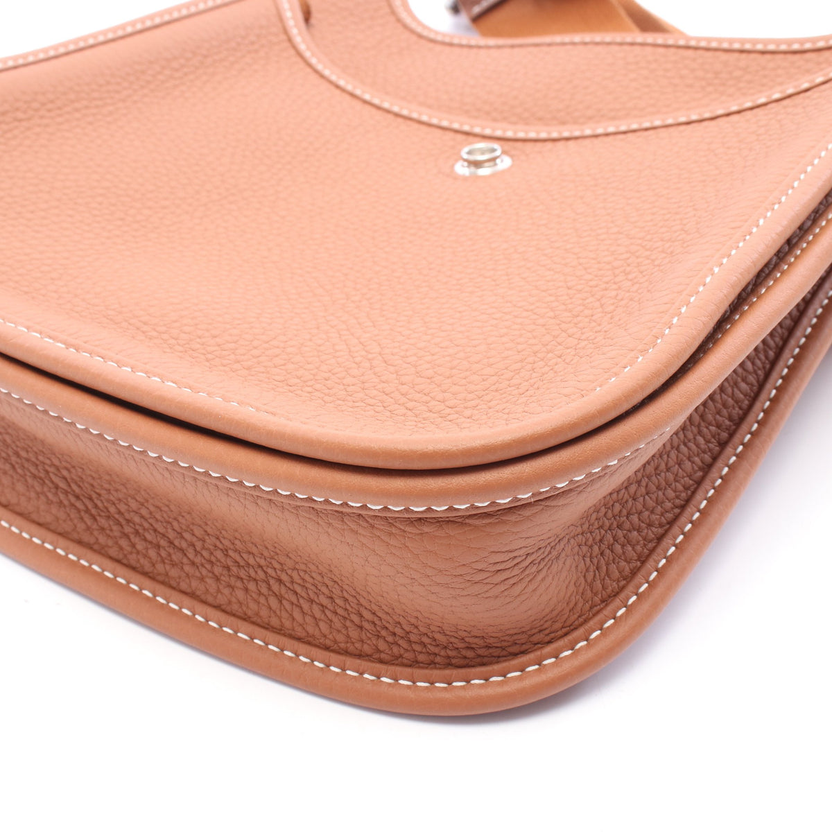 エヴリン23 ゴールド ショルダーバッグ トリヨンクレマンス ブラウン シルバー金具 K刻印 エルメス バッグ HERMES