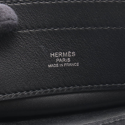 アリーヌ ミニ ショルダーバッグ ヴォースイフト ブラック シルバー金具 D刻印 エルメス バッグ HERMES
