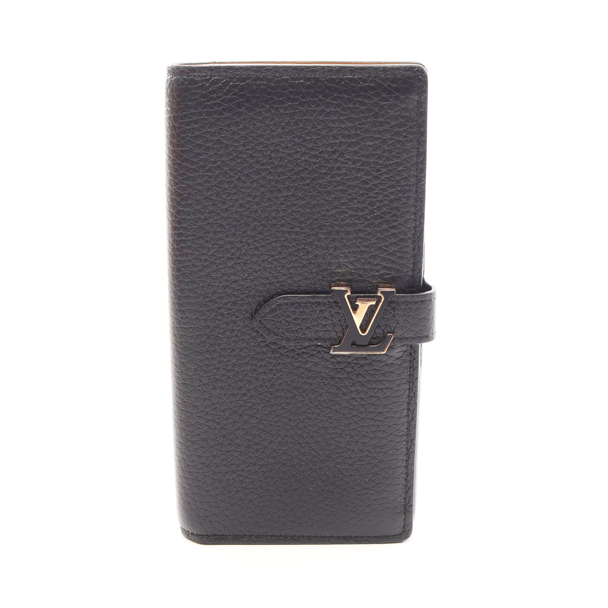 LV ヴェルティカル ウォレット ノワール 二つ折り長財布 トリヨンレザー ブラック ルイヴィトン 財布・小物 LOUIS VUITTON