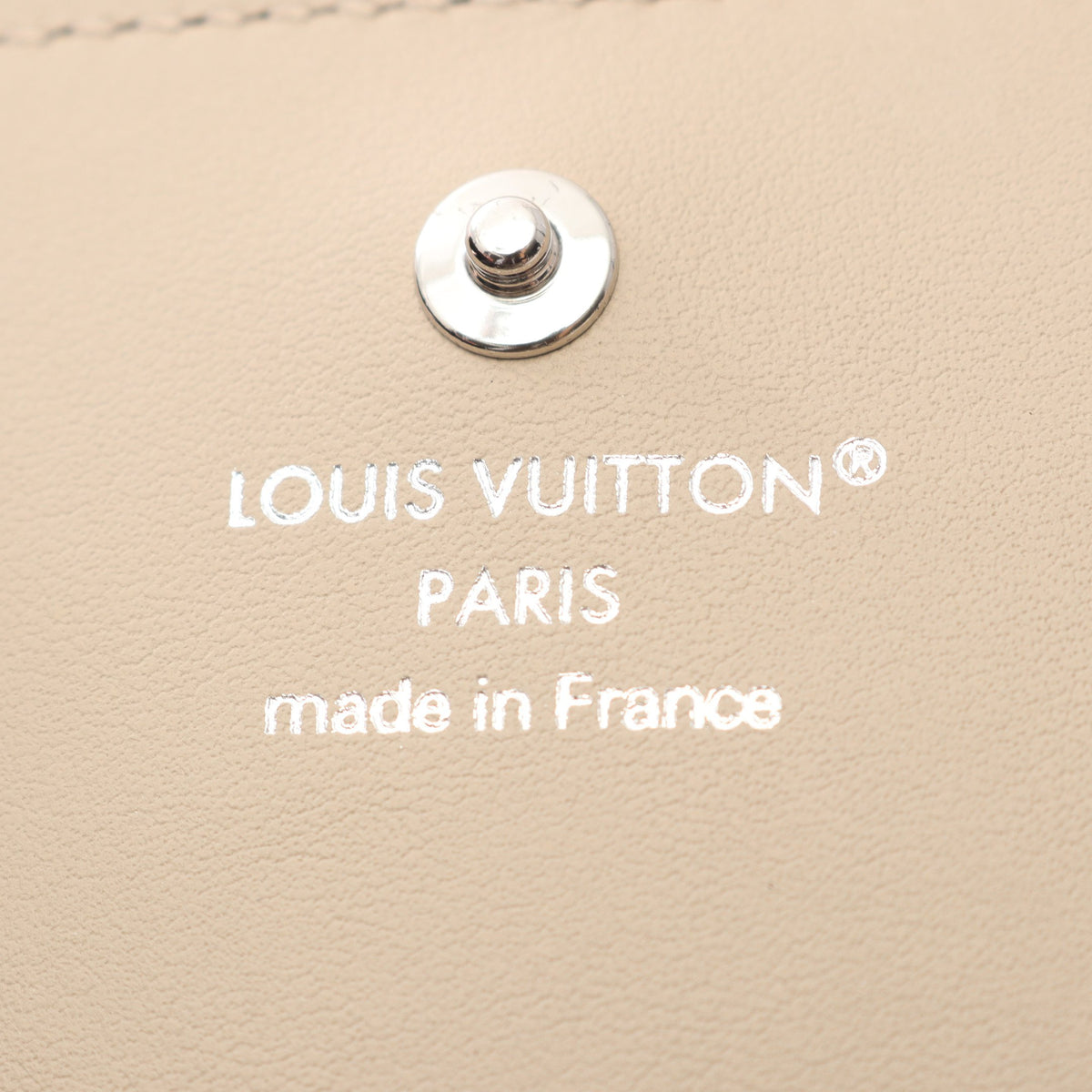 ポルトフォイユ イリス コンパクト マヒナ ガレ 二つ折り財布 レザー グレーベージュ ルイヴィトン 財布・小物 LOUIS VUITTON