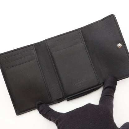 ポルトフォイユパイロット モノグラムトリヨン ノワール 三つ折り財布 レザー ブラック ルイヴィトン 財布・小物 LOUIS VUITTON