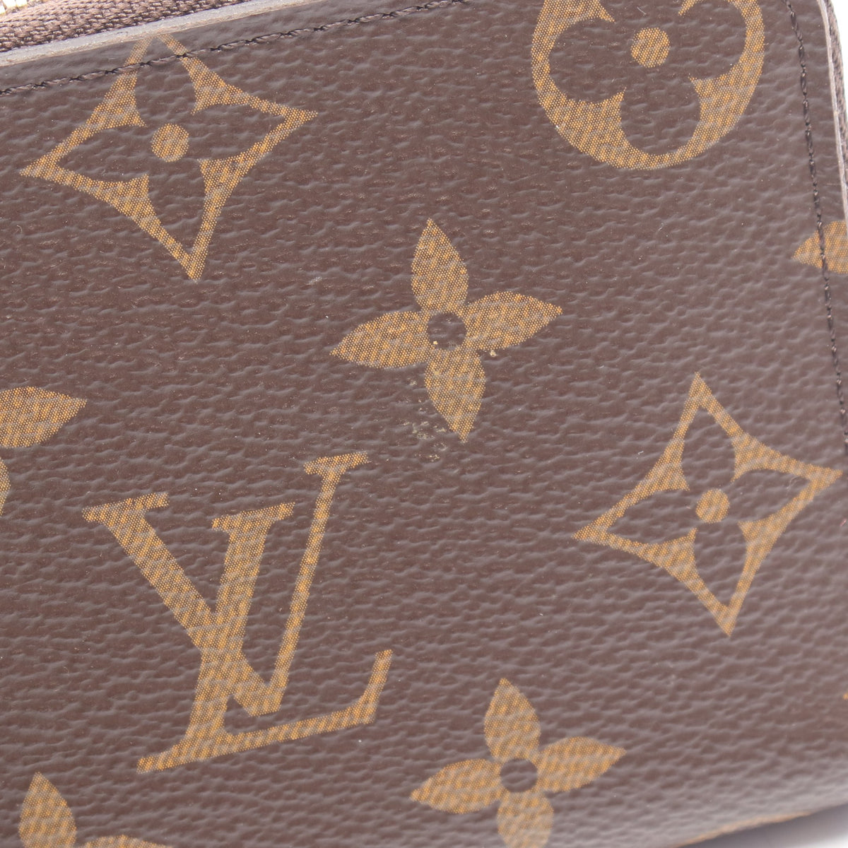 ジッピー コインパース モノグラム コインケース PVC ブラウン ルイヴィトン 財布・小物 LOUIS VUITTON