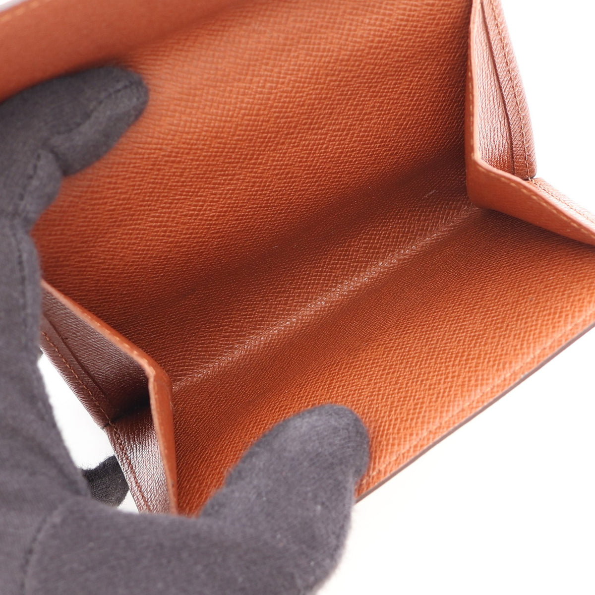 ポルト モネ ビエ カルトクレディモノグラム 三つ折り財布 Wホック財布 PVC レザー ブラウン ルイヴィトン 財布・小物 LOUIS VUITTON