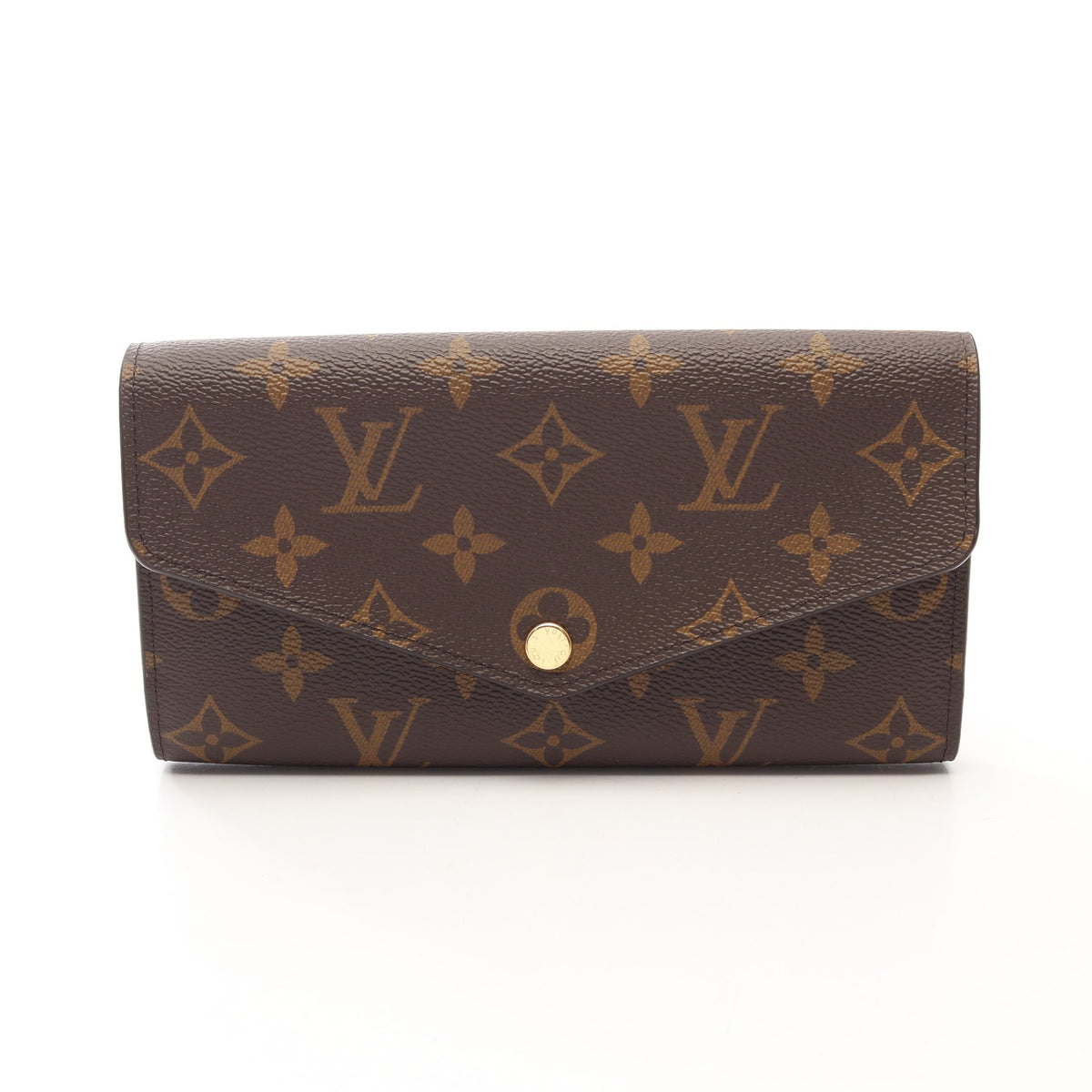 ポルトフォイユ サラ モノグラム 二つ折り長財布 PVC ブラウン ルイヴィトン 財布・小物 LOUIS VUITTON