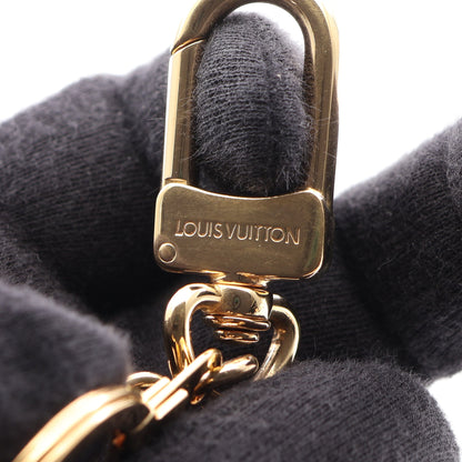 ポルトクレ パンピーユ キーホルダー バッグチャーム GP ゴールド ダークブラウン ルイヴィトン 財布・小物 LOUIS VUITTON
