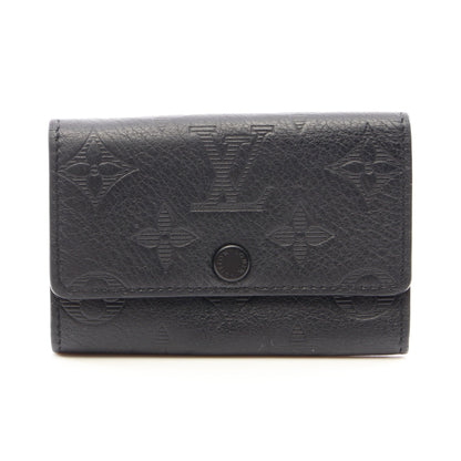 ミュルティクレ6 モノグラムシャドウ ノワール キーケース レザー ブラック ルイヴィトン 財布・小物 LOUIS VUITTON