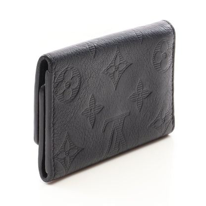 ミュルティクレ6 モノグラムシャドウ ノワール キーケース レザー ブラック ルイヴィトン 財布・小物 LOUIS VUITTON
