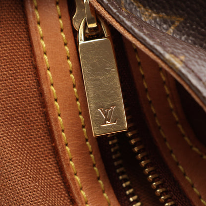 ミニルーピング モノグラム ハンドバッグ PVC レザー ブラウン ルイヴィトン バッグ LOUIS VUITTON
