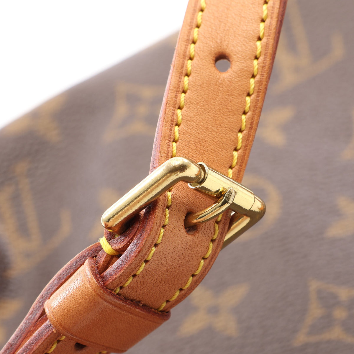 ミュゼットタンゴ ショートストラップ モノグラム ショルダーバッグ PVC レザー ブラウン ルイヴィトン バッグ LOUIS VUITTON