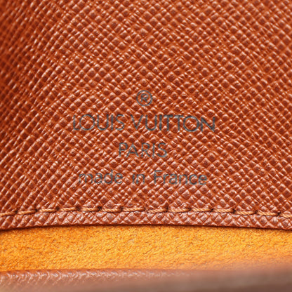 ミュゼットタンゴ ショートストラップ モノグラム ショルダーバッグ PVC レザー ブラウン ルイヴィトン バッグ LOUIS VUITTON