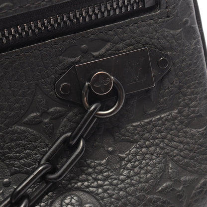 ポシェットヴォルガ モノグラムトリヨン クラッチバッグ セカンドバッグ レザー ブラック ルイヴィトン バッグ LOUIS VUITTON
