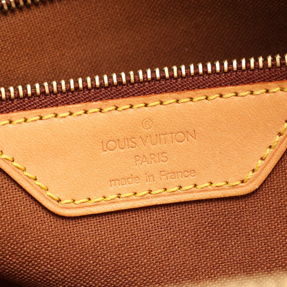 カバメゾ モノグラム ショルダーバッグ トートバッグ PVC レザー ブラウン ルイヴィトン バッグ LOUIS VUITTON