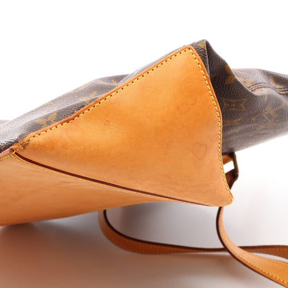 カバメゾ モノグラム ショルダーバッグ トートバッグ PVC レザー ブラウン ルイヴィトン バッグ LOUIS VUITTON