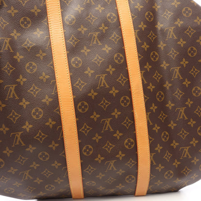 キーポル55 モノグラム ボストンバッグ PVC レザー ブラウン ルイヴィトン バッグ LOUIS VUITTON