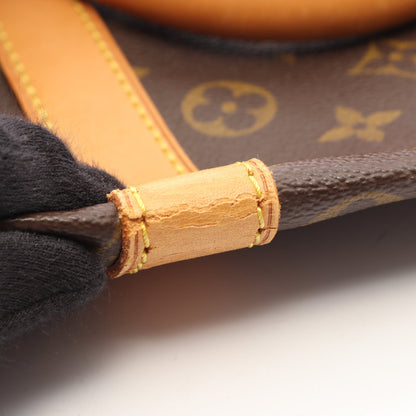 キーポル55 モノグラム ボストンバッグ PVC レザー ブラウン ルイヴィトン バッグ LOUIS VUITTON