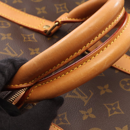 キーポル55 モノグラム ボストンバッグ PVC レザー ブラウン ルイヴィトン バッグ LOUIS VUITTON